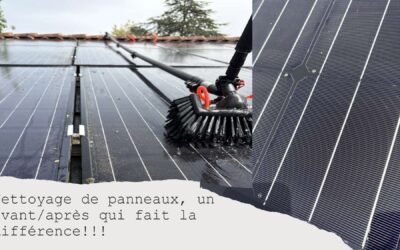 Nettoyage panneaux